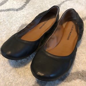 Lucky Brand Leather Flats 8.5